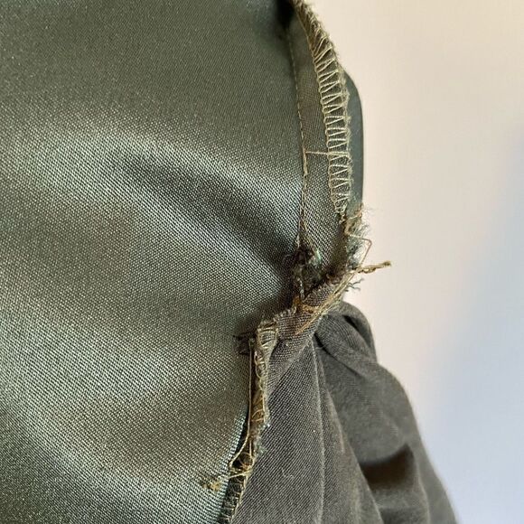 VTG Eleven USA Faux Suede Color Block Sleeveless Dress | SZ S - Picture 6 of 15